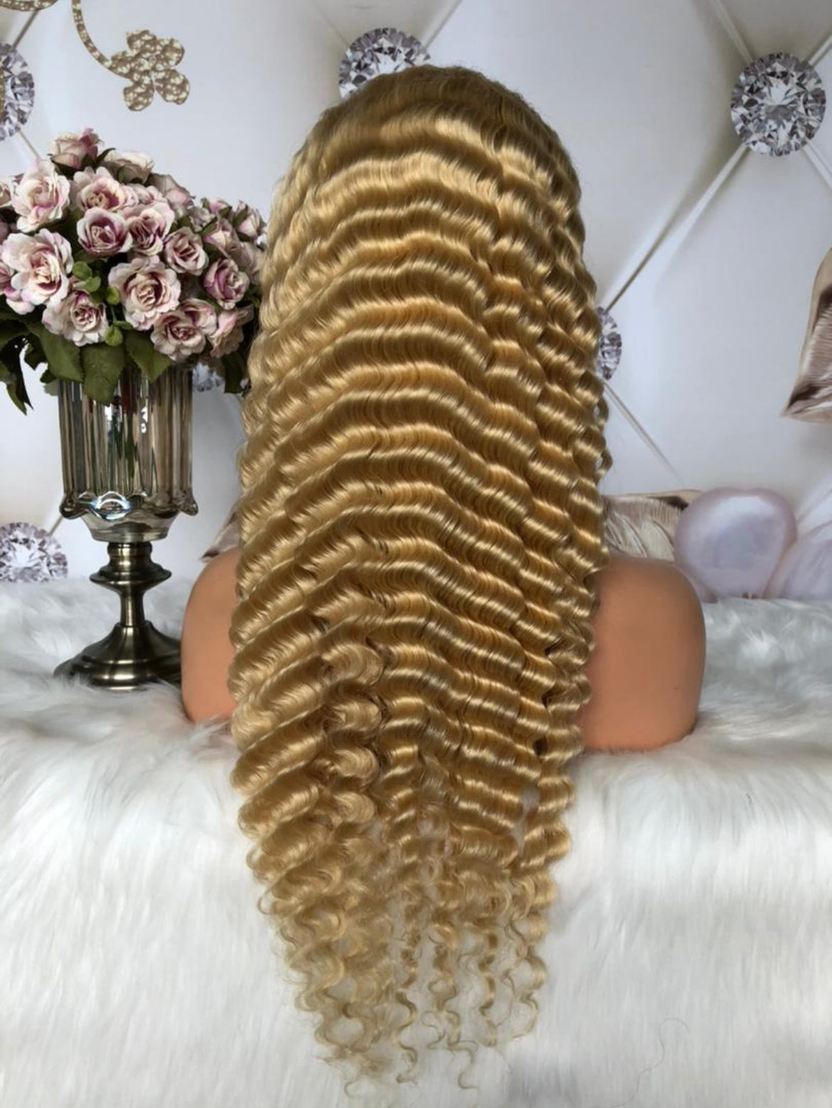 13x4 613 Deep Wave Full Frontal Wig