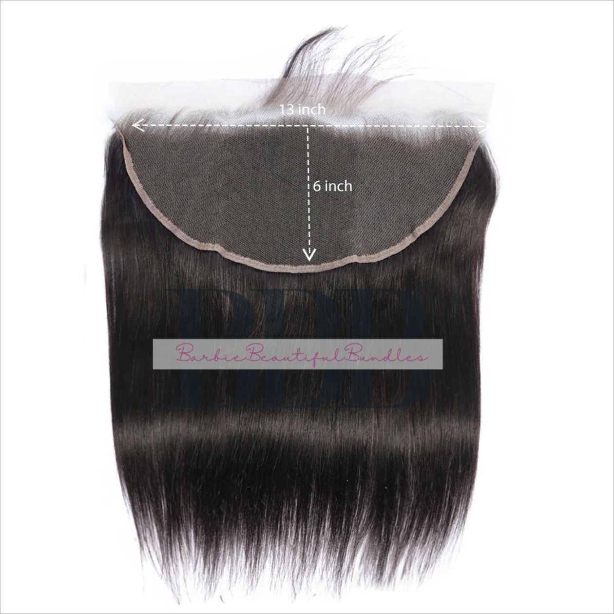 13x6 Natural Color Straight HD Full Frontal