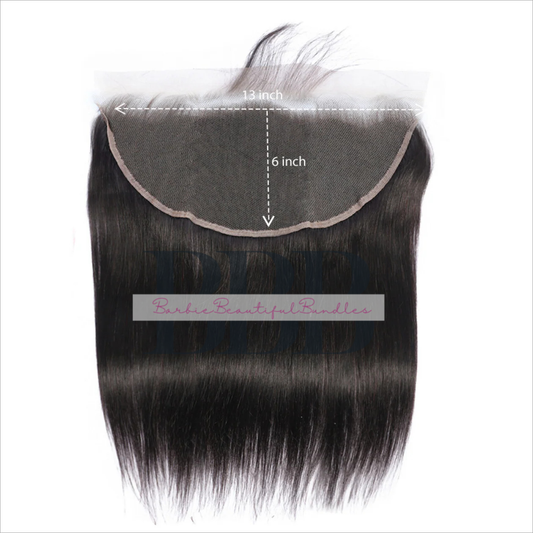 13x6 Natural Color Straight HD Full Frontal