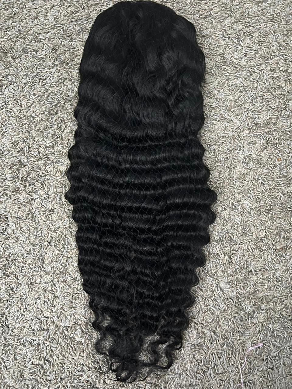 13x4 HD Deep Wave Full Frontal Wig