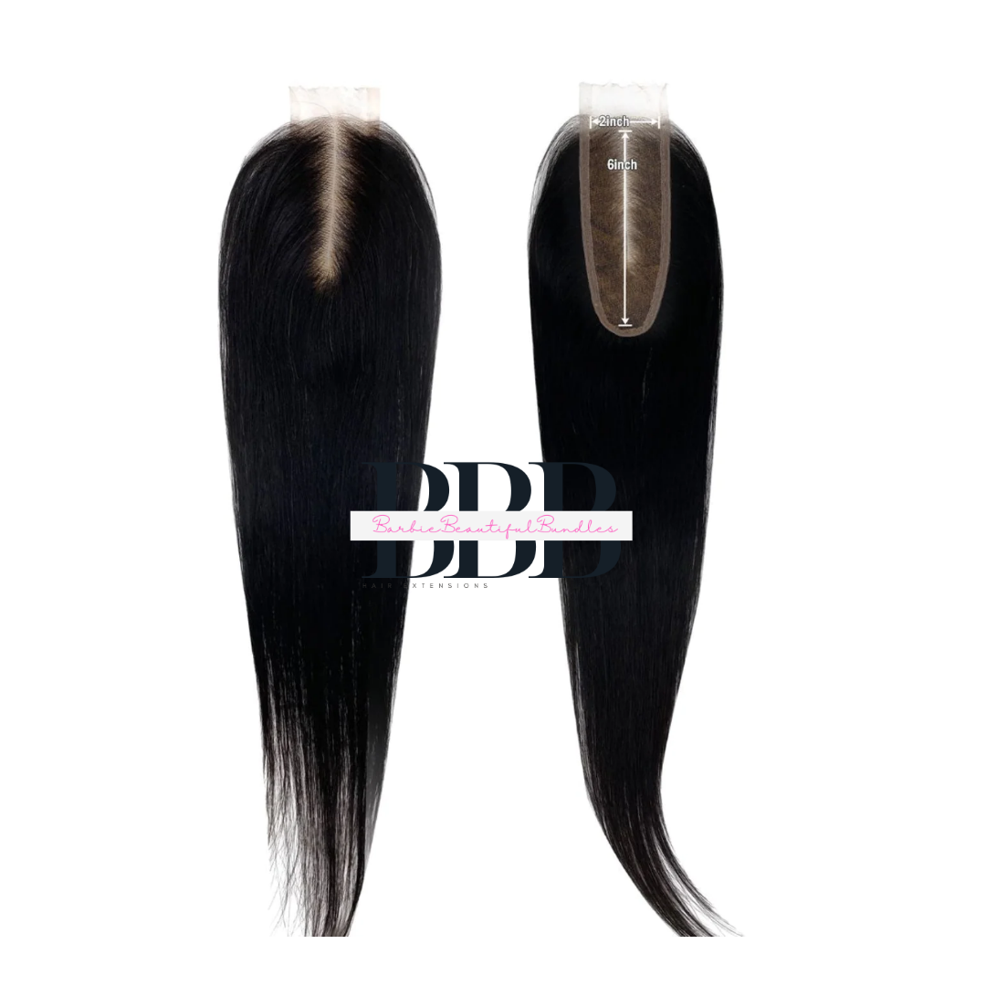 PREORDER - 2x6 Raw Invisible HD Straight Lace Closure
